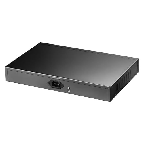 Cudy 24-Port Gigabit PoE+ Switch with 2 Uplink Gigabit Ports and 2 Gigabit SFP Slots 300W