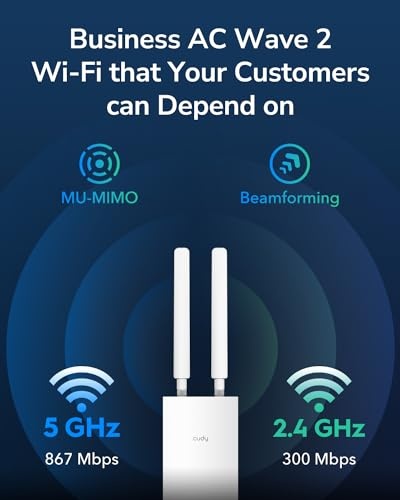 Cudy AC1200 WiFi Gigabit Outdoor Access Point