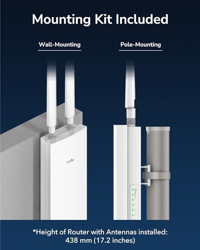 Cudy AC1200 WiFi Gigabit Outdoor Access Point