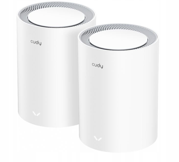 [M3000(2-Pack)] Cudy AX3000 2.5G Dual Band Wi-Fi 6 Mesh System 2-Pack