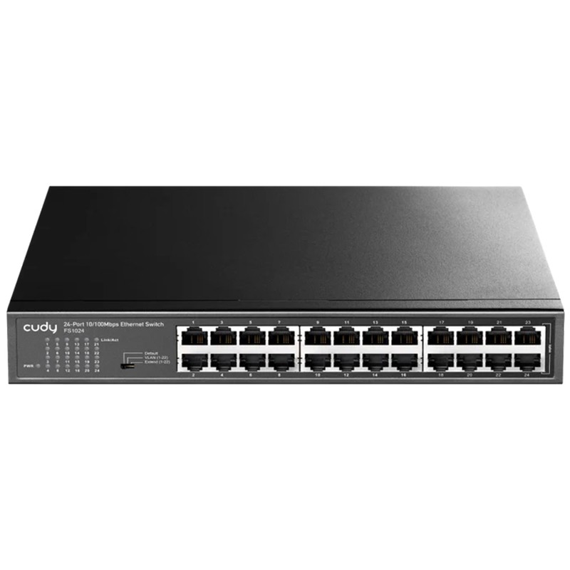 Cudy 24-Port 10/100 Mbps Metal Switch